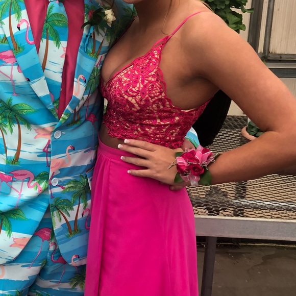 Pink Prom Dress - Picture 2 of 6